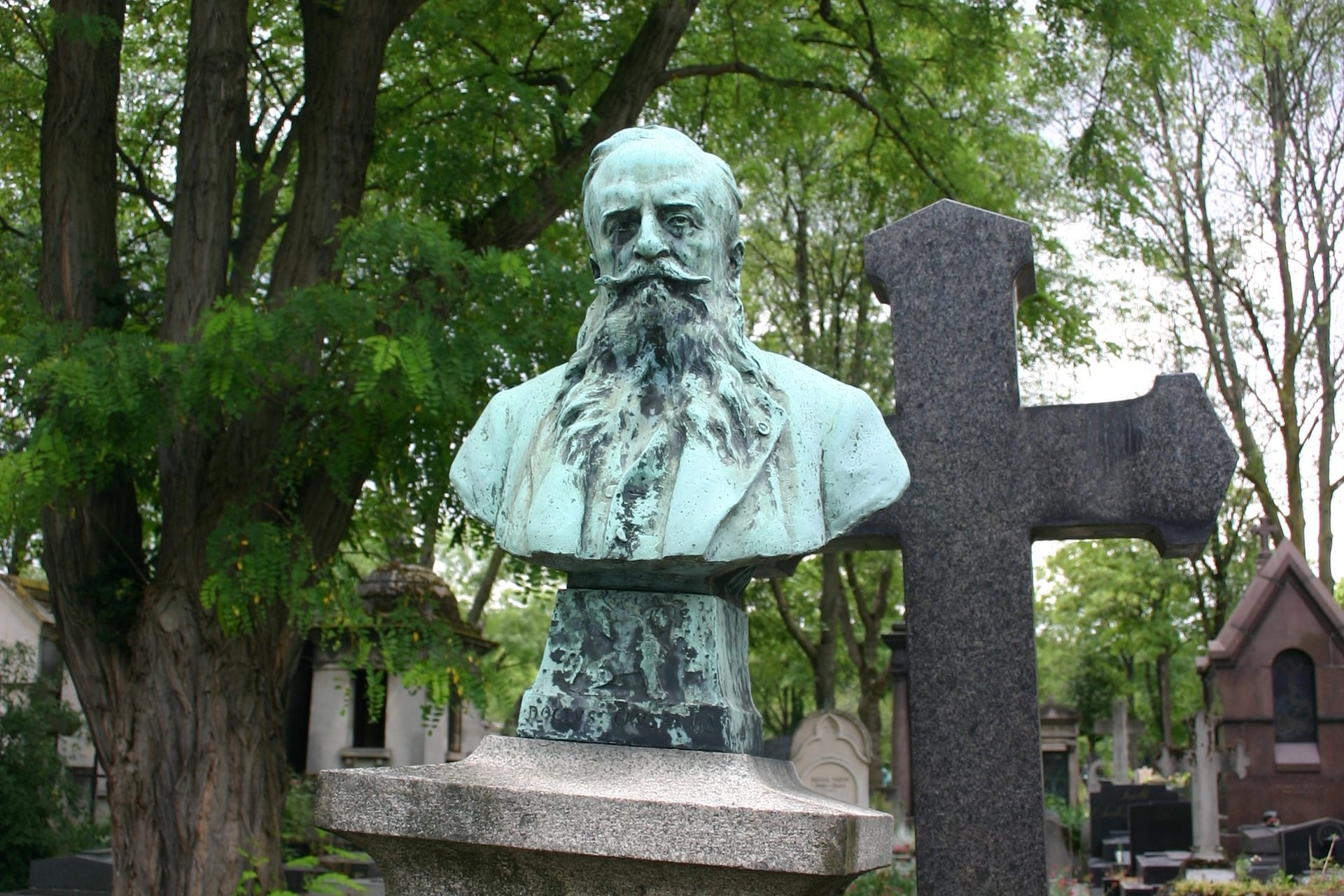 Gustave Le Bon's tomb, Pere Lachaise Cemetery, Paris - 02.JPG